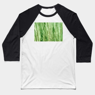 Nature in abstract, green grass in motion blur Baseball T-Shirt